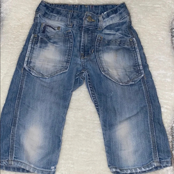 H&M Bragg  fit distressed boy denim jeans shorts 6 - Picture 2 of 14